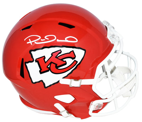 PATRICK MAHOMES SIGNED KANSAS CITY CHIEFS SUPER BOWL LVIII SPEED HELMET BECKETT