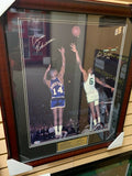 Oscar Robertson & Bill Russell Dual Auto Autographed 16x20 Framed Photo PSA/DNA