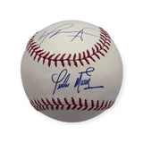 Pedro Martinez & David Ortiz Signed Autographed OMLB Baseball JSA