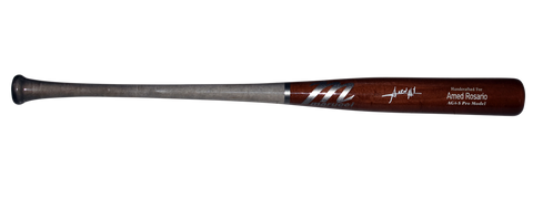 AMED ROSARIO SIGNED CLEVELAND GUARDIANS INDIANS MARUCCI GAME MODEL BAT BECKETT