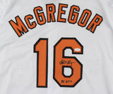 Scott McGregor Signed Baltimore Orioles Jersey Insc "83 WSC" (JSA COA) 1976-1988
