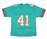 Keith Byars Signed Miami Dolphins Jersey (JSA COA) Ex Ohio State Running Back