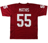 Robert Mathis Signed Alabama A&M Custom Maroon Jersey