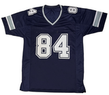 Jay Novacek of the Cowboys Autographed "3x SB Champ" Custom #84 Jersey Beckett