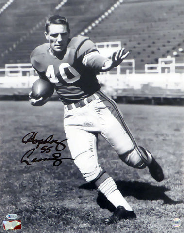 HOWARD "HOPALONG" CASSADY AUTOGRAPHED 16X20 PHOTO OHIO STATE BECKETT 179077
