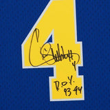 Autographed Chris Webber Warriors Jersey Fanatics Authentic