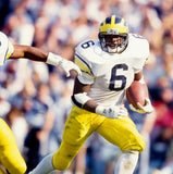 Tyrone Wheatley Signed Michigan Wolverines Jersey (Beckett) New York Giants R.B.