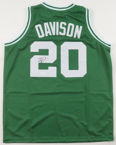J D Davison Boston Celtics Signed Jersey / 2024 NBA Champion (JSA COA)