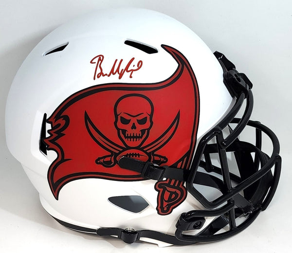 Buccaneers BAKER MAYFIELD Signed Full Size Riddell LUNAR Replica Helmet AUTO BAS
