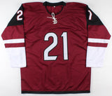Derek Stepan Signed Coyotes Jersey (Beckett COA) Playing career 2010-present