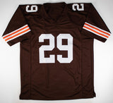 Hanford Dixon Signed Cleveland Browns Jersey (GTSM) 3xPro Bowl Defensive Back