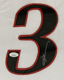 Allen Iverson Signed Framed Custom White Pro-Style Basketball Jersey JSA