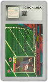 Joe Montana Signed 49ers 1991 Stadium Club Card #327 - (CGC x JSA Encapsulated)
