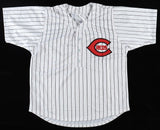 Alexis Diaz Signed Cincinnati Reds Pinstriped Jersey (Playball Ink)2022 All Star