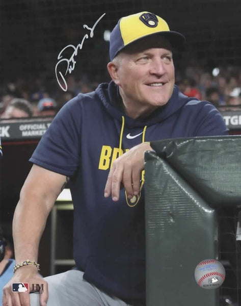 PAT MURPHY Signed 8x10 Photo #5 AUTO - Milwaukee Brewers MLB - BAS
