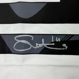 Autographed/Signed Guti Hernandez Real Madrid White Jersey Beckett BAS COA