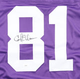 Carl Eller Signed Vikings Jersey (JSA) 1969 NFL Champion / Hall of Fame 2004