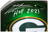 Charles Woodson Autographed Green Bay Packers Pro Flash Helmet Fanatics 36031