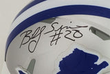 Billy Sims Signed Detroit Lions Mini Helmet (JSA COA) 1978 Heisman Trophy Oklahm