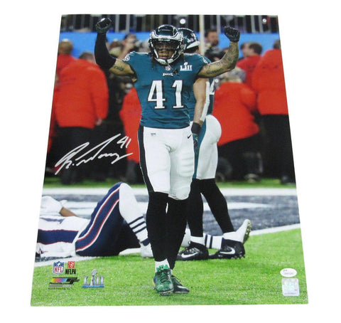 Ronald Darby Super Bowl LII Eagles Autographed/Signed 16x20 Photo JSA 131936