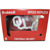John Mateer Autographed/Signed Oklahoma Sooners F/S Helmet Beckett Witness 58314