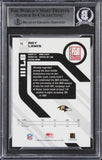Ravens Ray Lewis Authentic Signed 2005 Donruss Elite #10 Card BAS Slabbed