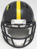 DARNELL WASHINGTON AUTOGRAPHED STEELERS BLACK SPEED MINI HELMET BECKETT WITNESS