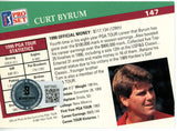 Curt Byrum Autographed 1991 Pro Set #147 Trading Card Beckett 44843