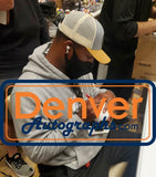 Ty Law Autographed/Signed New England Patriots Lunar Mini Helmet BAS 33219