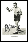 Max Schmeling Autographed Signed 3.5x5.5 Photo SKU #240757