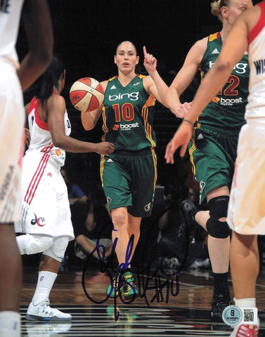 Sue Bird Autographed Signed 8x10 Photo Seattle Storm Beckett BAS QR #BS30271