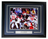 Kyle Brady Penn State Signed/Inscribed 11x14 Photo Framed Witness JSA 208289