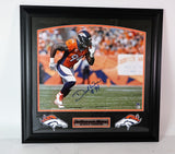 DeMarcus Ware Autographed 16x20 Denver Broncos Photo Deluxe Framed Beckett COA