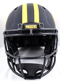 Aaron Jones Signed Packers F/S Eclipse Speed Authentic Helmet- Beckett W Holo