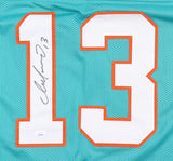 Dan Marino Signed Miami Dolphins Career Stat Jersey (JSA) 9xPro Bowl Q.B /H.O.F.