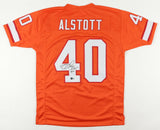 Mike Alstott Signed Tampa Bay Buccaneers Jersey (Beckett Hologram) 6xPro Bowl FB