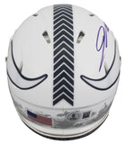 Vikings Jordan Addison Signed STS III Speed Mini Helmet W/ Case BAS Witnessed