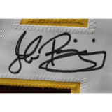 John Riggins Autographed/Signed Pro Style XL Maroon Jersey Beckett Witness 49711