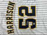 KYLE HARRISON Signed Custom Replica Pinstripe Brewers Jersey AUTO - JSA