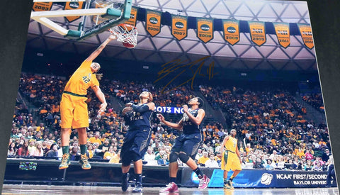 BRITTNEY GRINER SIGNED AUTOGRAPHED BAYLOR BEARS 16x20 PHOTO COA