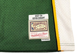 SUPERSONICS KEVIN DURANT AUTOGRAPHED GREEN M&N 2007-08 JERSEY L BECKETT 212190