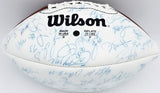 1999 Seattle Seahawks Team Autographed Signed Football With 65 Sigs SKU #243794