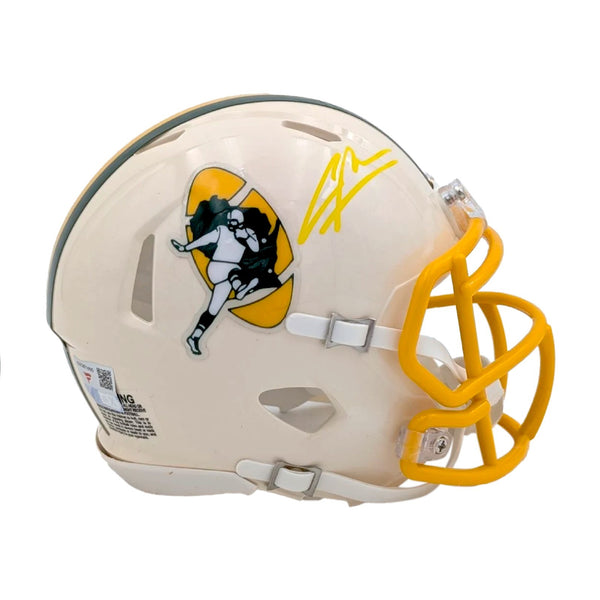 Charles Woodson Signed Green Bay Packers Retro Series Mini Helmet - Fanatics