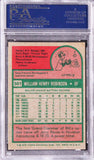 Phillies Bill Robinson Authentic Signed 1975 Topps #501 Card PSA/DNA Slabbed