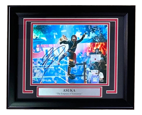 Asuka Signed Framed 8x10 WWE Photo Fanatics