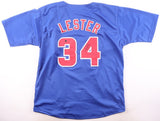 Jon Lester Signed Chicago Cubs Jersey (AWM) 2016 World Series Champion Pitcher