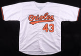 Jim Johnson Signed Baltimore Orioles Jersey Inscribed "2xSaves Leader"/ Beckett
