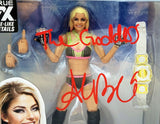 ALEXA BLISS AUTOGRAPHED WWE ACTION FIGURE THE GODDESS BECKETT 208694