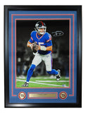 Tommy Devito Signed Framed 16x20 New York Giants Alternate Jersey Photo BAS ITP