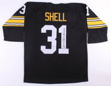 Donnie Shell Signed Pittsburgh Steelers Jersey Inscribed "HOF 2020" (Beckett) DB